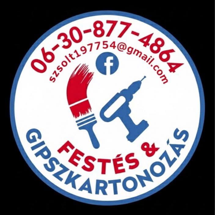 Festés & Gipszkartonozás logó